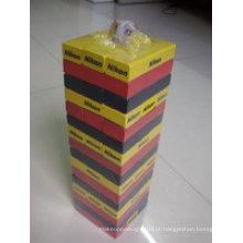 48PCS Jenga com duas cores